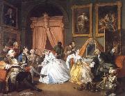 William Hogarth Marriage a la Mode IV The Toilette painting